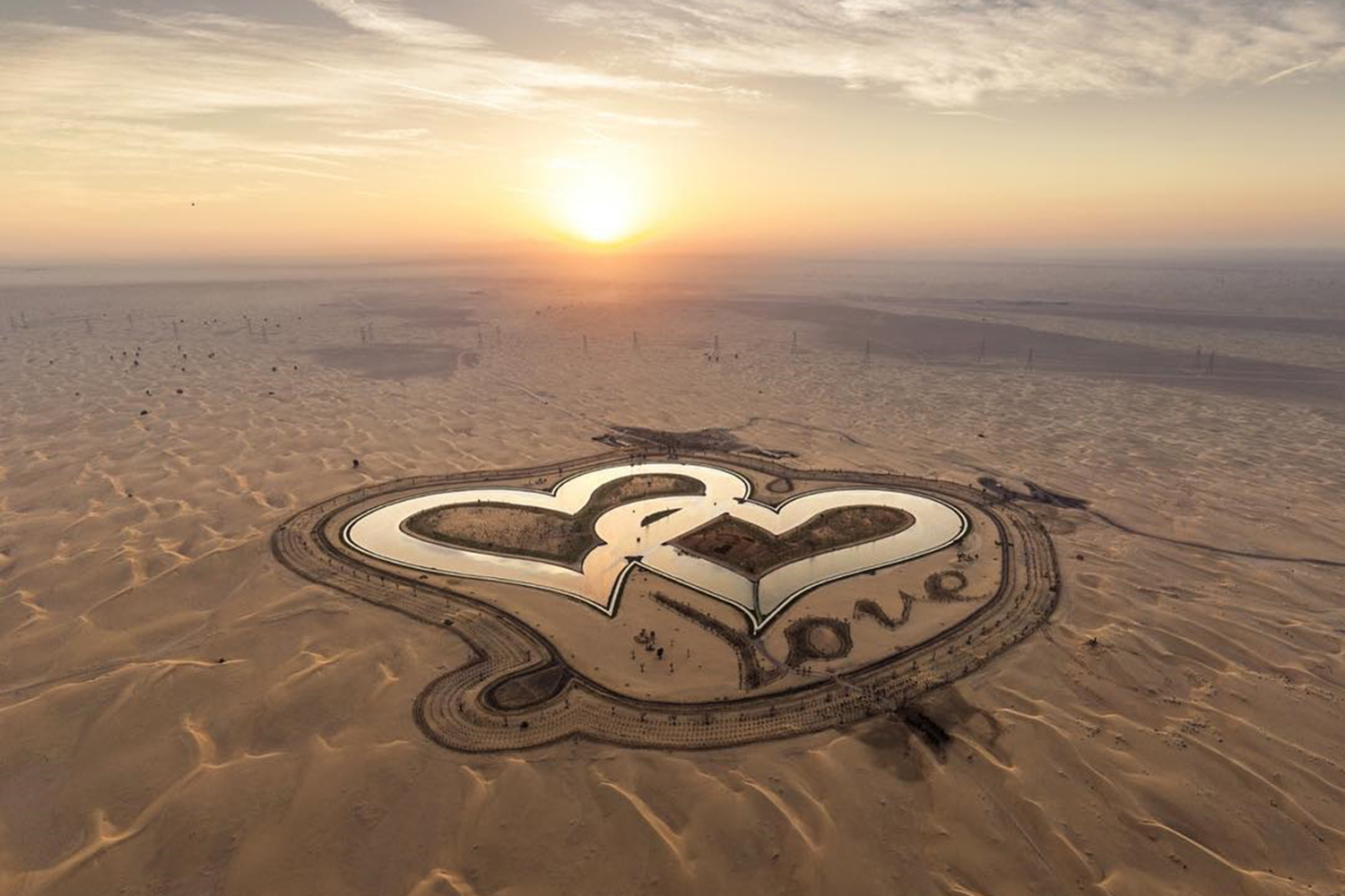 Dubai Hidden Gems featuring Love Lake Dubai