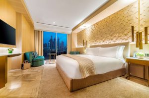 all-inclusive staycation Dubai hotel room interior