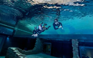 Dubai adventure activities scuba diving Deep Dive Dubai