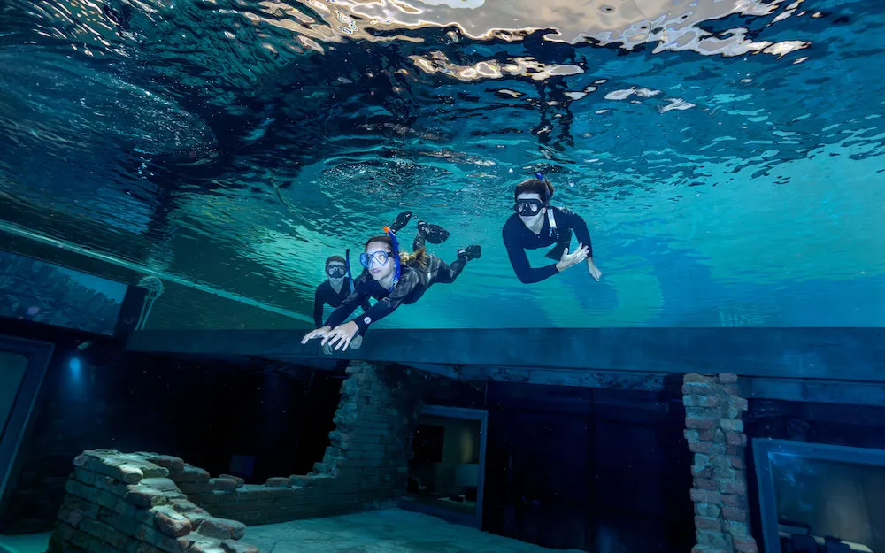 Dubai adventure activities scuba diving Deep Dive Dubai