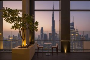 New hotels in Dubai skyline view