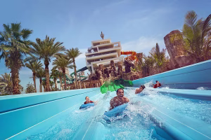 Jebel Ali waterslide at Aquaventure Waterpark Dubai
