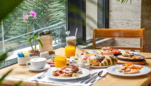 affordable brunch deals in Dubai family buffet spread