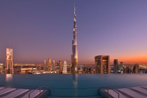 Best hotels near Burj Khalifa skyline view