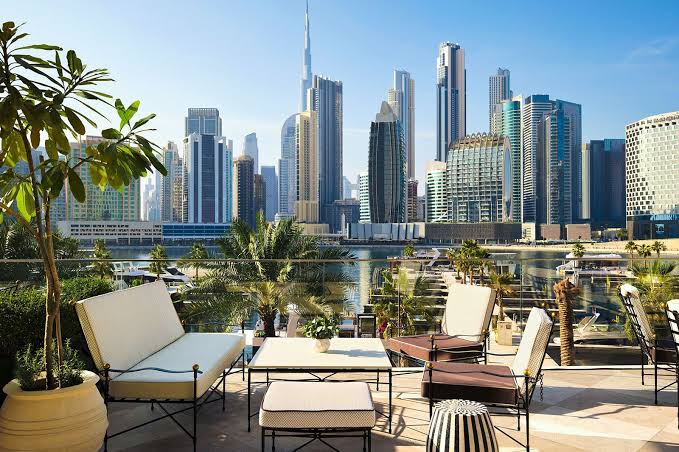Best Dubai nightlife spots rooftop bar skyline view