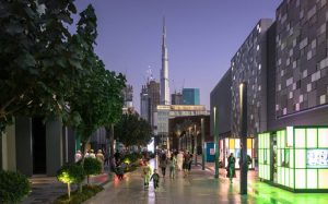 City Walk Dubai pedestrian street scene