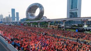 Dubai Fitness Challenge 2026 opening event crowd