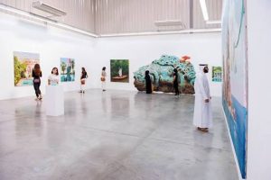 Alserkal Avenue warehouse art galleries in Al Quoz Dubai