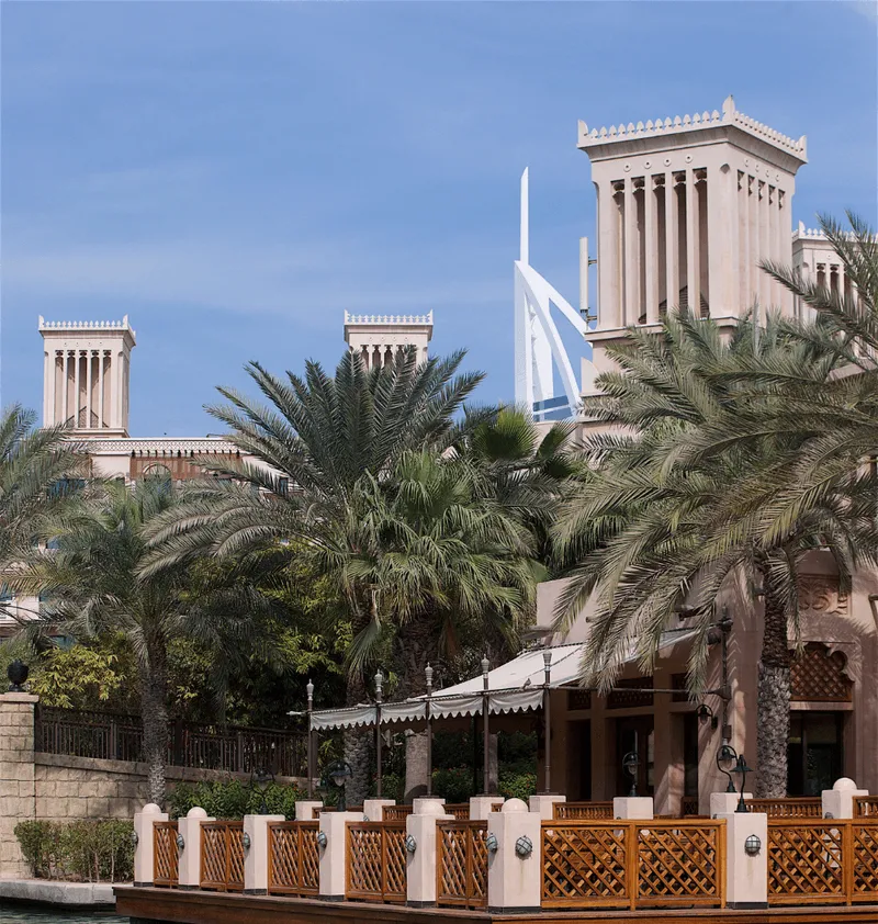 Bay Avenue Dubai shops and cafes exterior