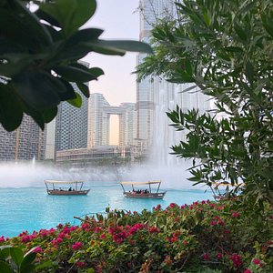 Satwa Roundabout Dubai fountain garden