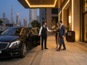 Valet parking service at Dubai Mall