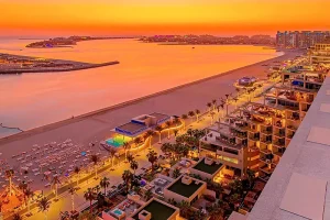 New beach clubs in Dubai — J1 Beach aerial view
